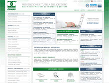 Tablet Screenshot of infocomas.it